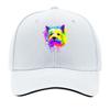 Colorful Dog Pet Pop - Art Style Sandwich Baseball Cap