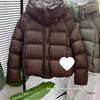2025 Autumn/Winter White Puff Short Hooded Loose Coat - Warm and Thick Cotton Jacket