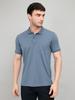 Men Regular Fit Steel Tshirt