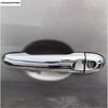 Car Door Handle Cover Trim ABS Chrome Accessories For Nissan March Micra K12 Grand Livina L10 Note Versa Tiida C11 Latio Cube