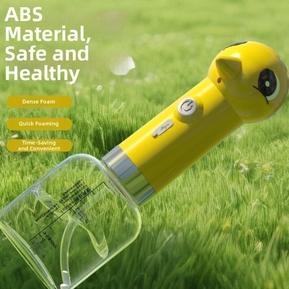 Rechargeable Pet Bathing Foaming Machine Cartoon Dog Soap Sprayer  Outdoor Washing