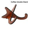 3 Styles Portable Wooden Foldable Holder Guitar Stand Rack Vertical Ukulele Display Musical Strings