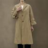 New ArrivalS Open Run Women S Cotton Blend Collar Neck Mid Length Trench Coat