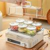 Genasi High Borosilicate Glass Steamer & Microwave Bowl with Lid