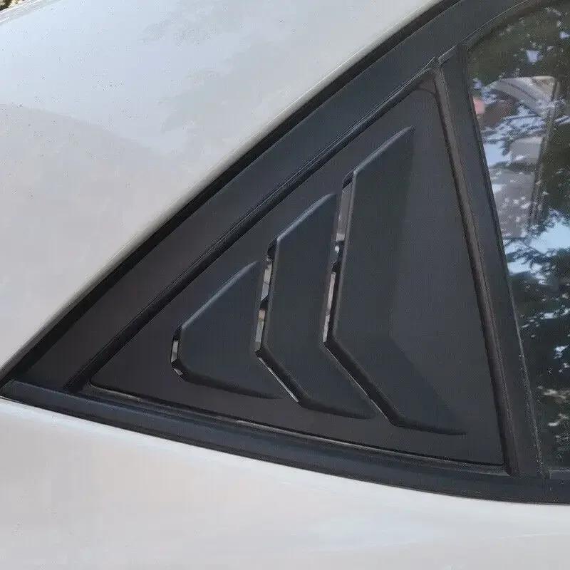 For Toyota Corolla 2014 2015 2016 2017 2018 Rear Window Louver Shutter Cover Side Vent Trim Windshield Cover Car Accessories