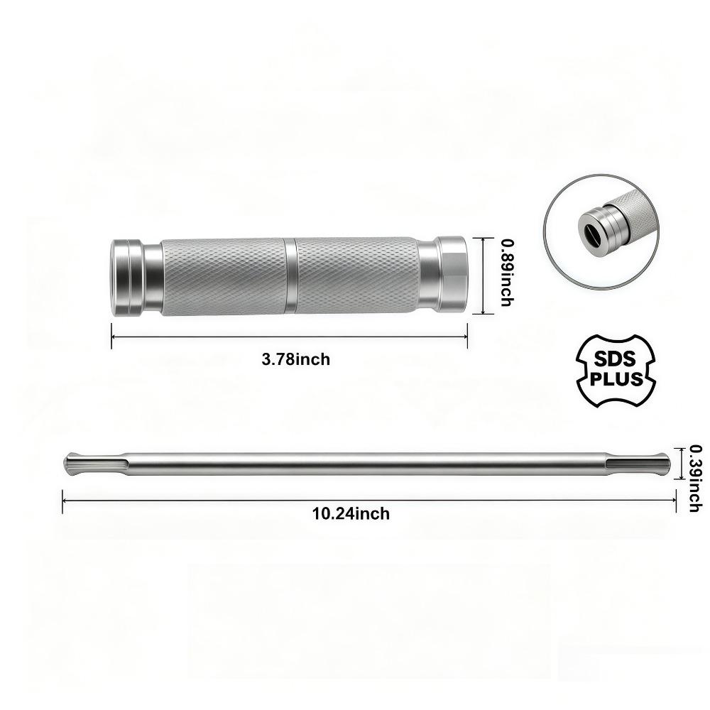 SDS Max Round Shank Adapter Impact Resistance Drill Bit Converter  Hammer‑drill Bit Connection