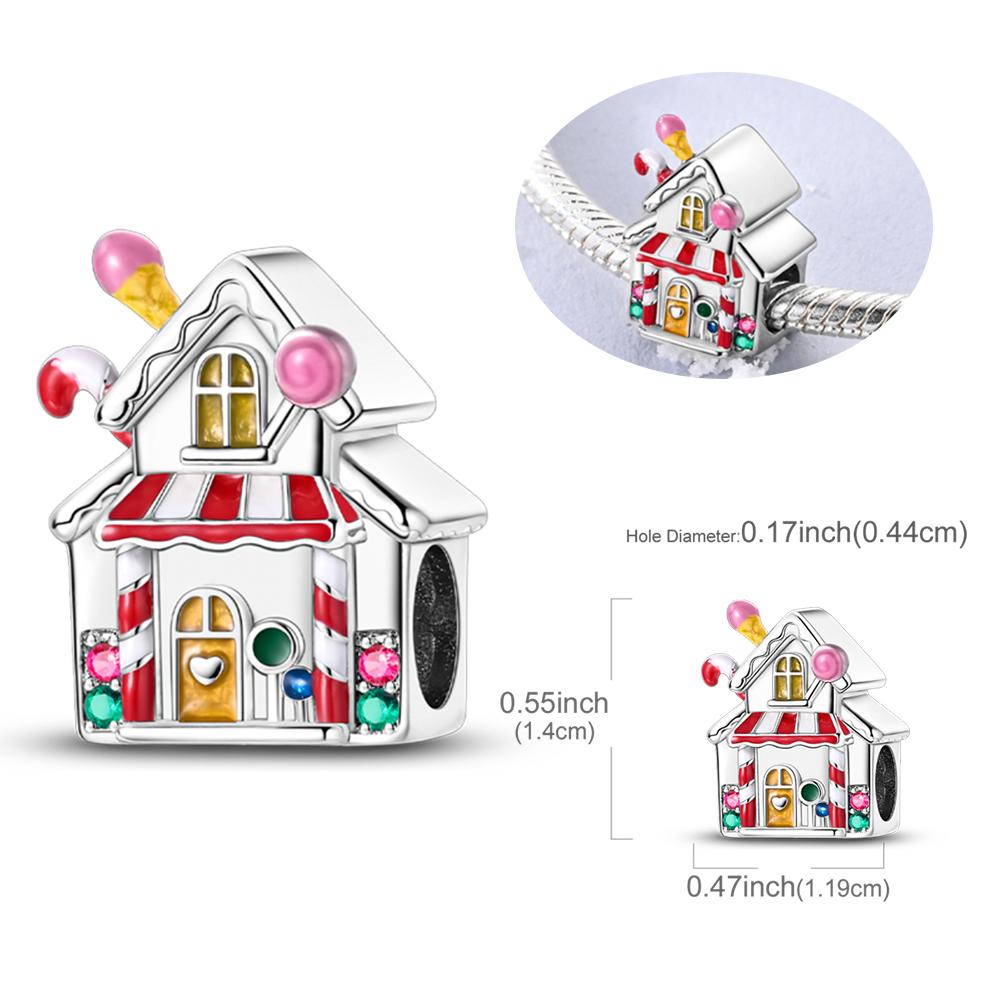 Copper Winter Snowman Penguin Snowflake Charms Beads Fit Original Bracelet For Women Jewelry Making