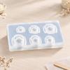 Assorted-Cavity Dog Casting Mould with Pet-Themed Motifs and Flexible Construction for Candle and Resin Craft Projects