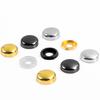 20Pcs Decorative Mirror Fixing Screws Plastic Washers Flat Cap Decorative Cover Nails for Advertising Screw Fasteners