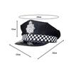 Kids Police Officer Hat Headgear Cosplay Children Police Hat for Fancy Dress