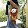 Pet Cat Carriers Lion Design Draagbare ademende tas Katten Hondendraagtassen Uitgaande reizen Huisdieren Handtas met veiligheidsrits