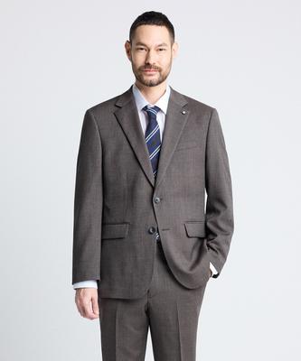 Stco Wool 42 Two-Tone Formal Jacket_Brown (Classic Fit)_Ssjua56Csh