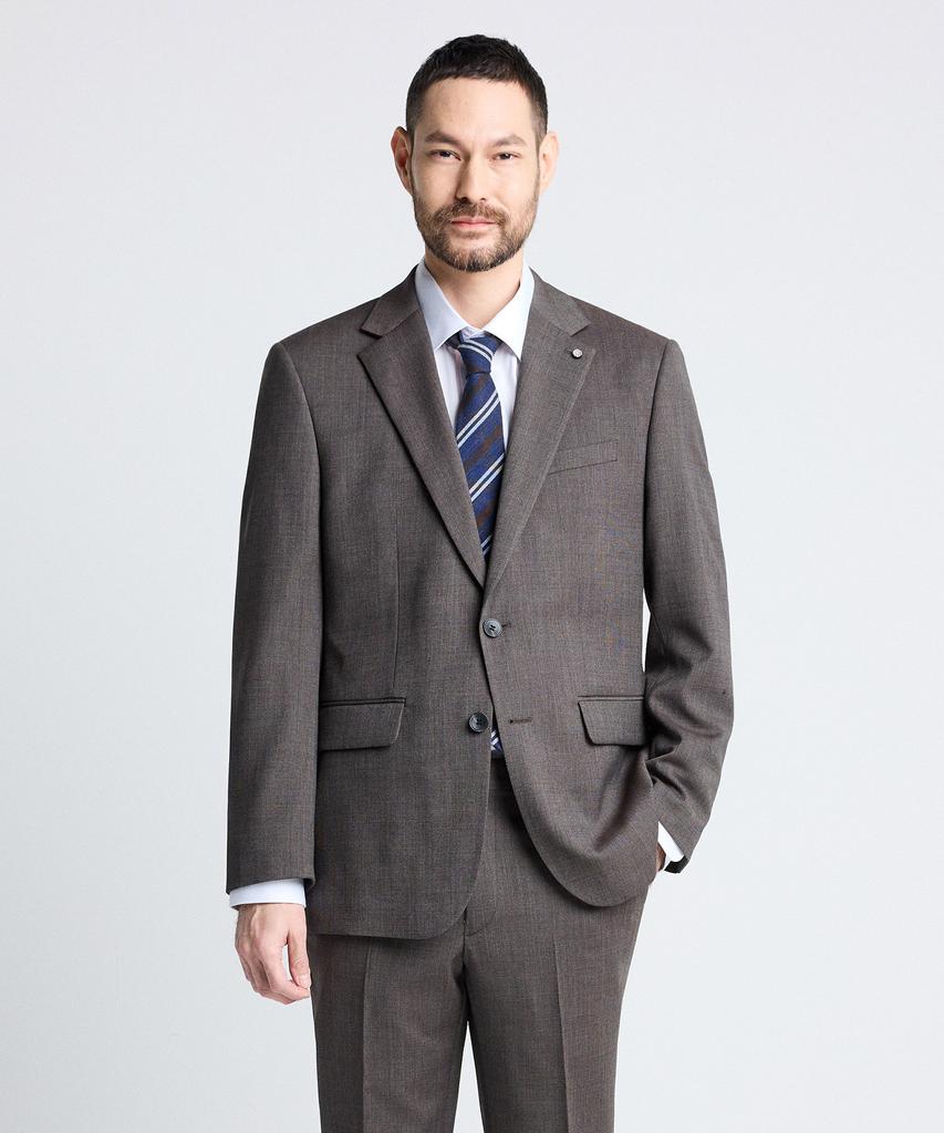 Stco Wool 42 Two-Tone Formal Jacket_Brown (Classic Fit)_Ssjua56Csh