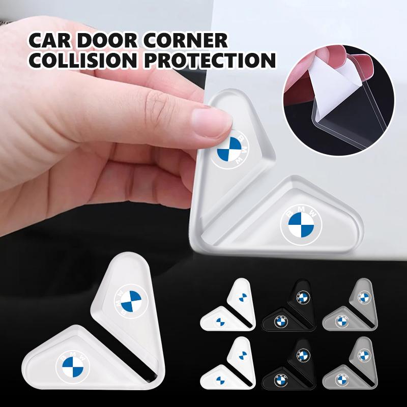 2/4pcs Car Door Corner Protective Anti-collision Guard Covers For BMW Performance M E87 E30 E46 E28 F35 G20 E93 F20 X3 X