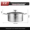 KOBACH 22cm 304 Stainless Steel Soup & Stew Pot