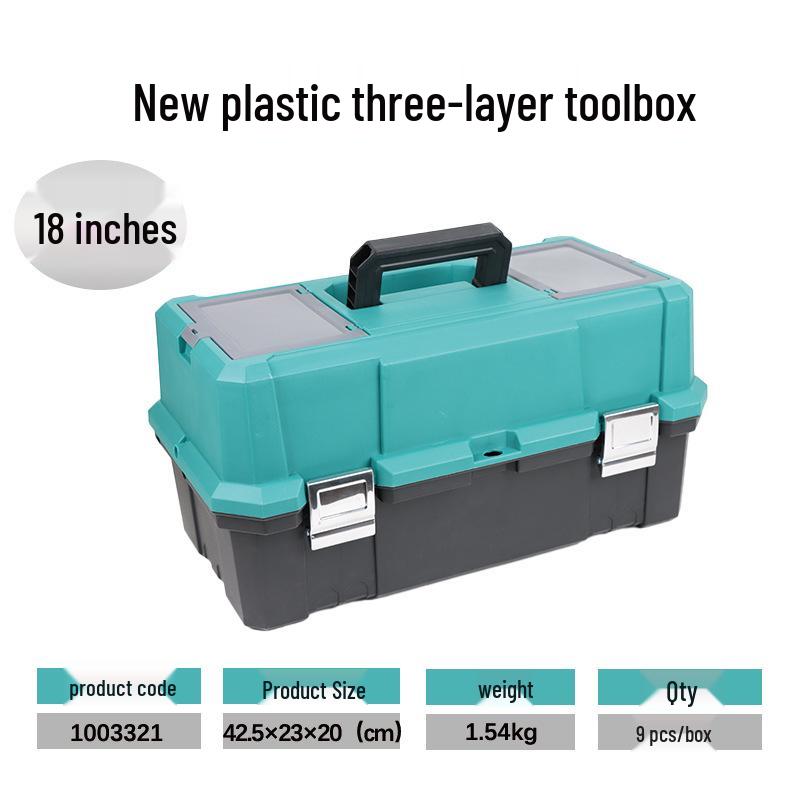 Versatile Tool Box with Multiple Specifications for Car and Home Storage
