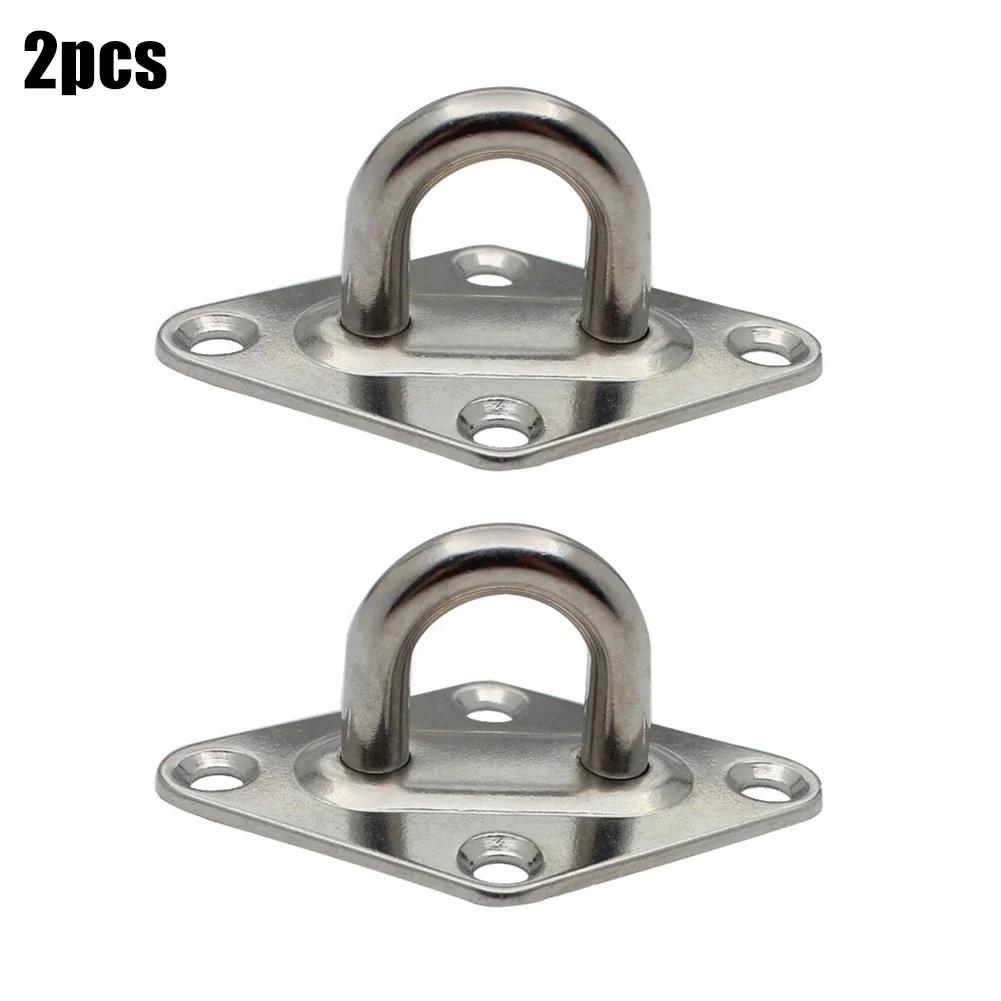 High Reliability Stable Characteristics Diamond Eyeplate Boat Accessories Accessories Attachment Boat Deck Stainless Steel