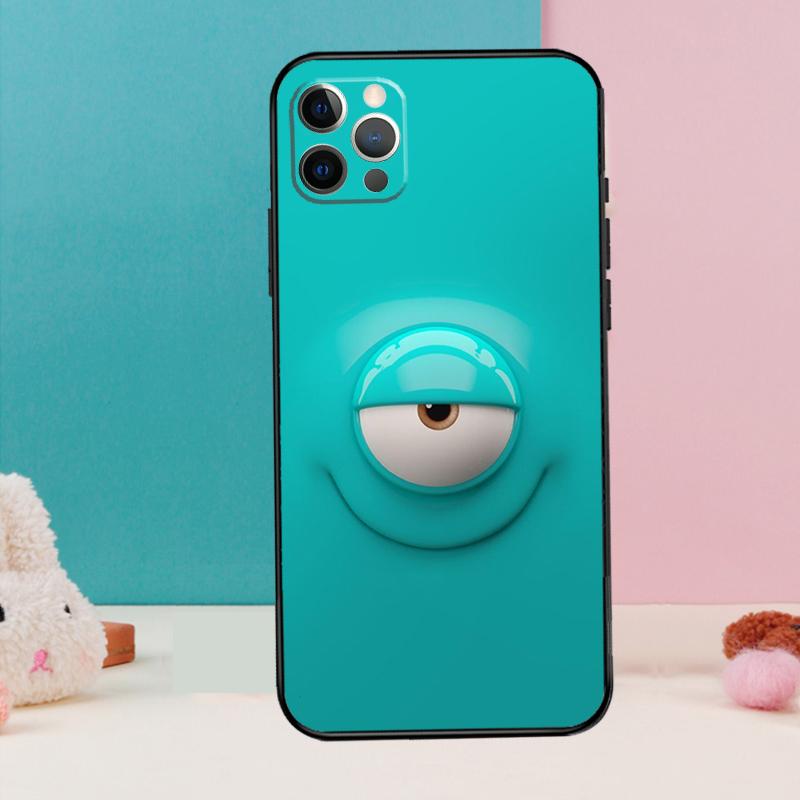 3D funny face Cute Phone Case For iPhone 17 Air 16 15 13 12 11 14 Pro Max 12 13 mini 15 16 Plus 16e Cover Coque