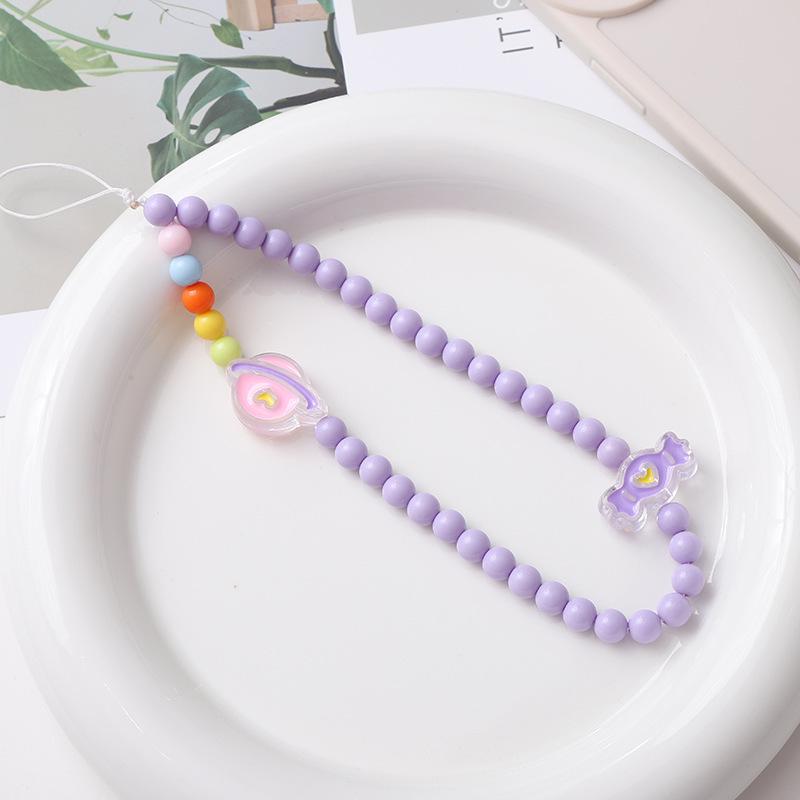 

Намистинний бантик для телефону: Захисний від падінь та проти втрати ремінець на зап ястя з коротким шнурком Phone Chain