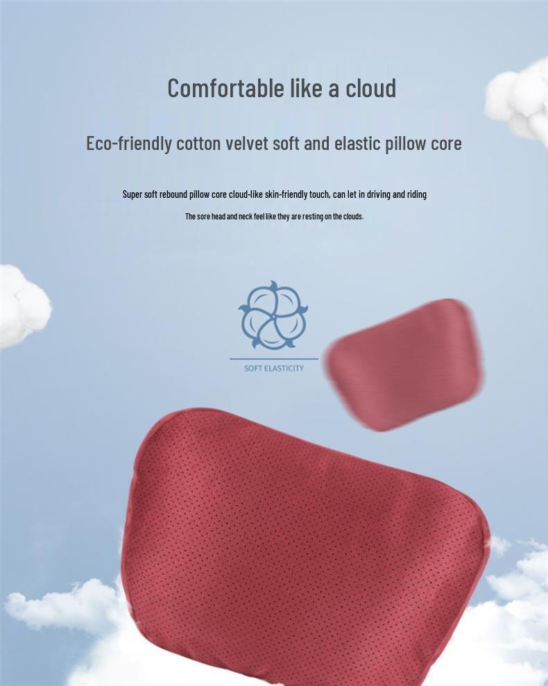 Car Headrest Neck and Lumbar Support - Compatible with BMW 1/3/5 Series, GT, X1/X2/X3/X4/X5
