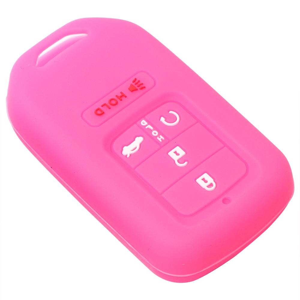 Silicone Remote Key Cover Protective Case Fob For Honda Accord Pilot Civic 5 Button Keyless Entry Remote Starter