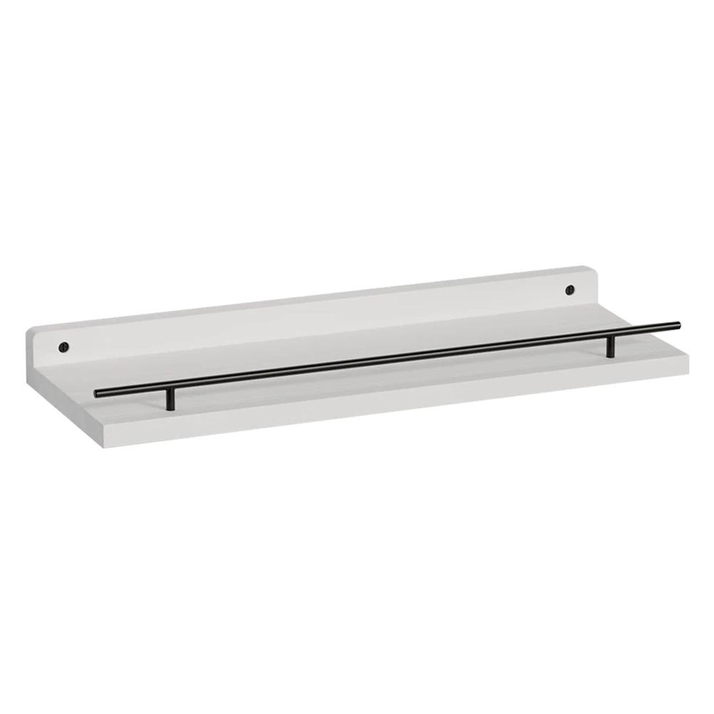 

Bathroom Wall Shelving Floating Shelves Reduce Clutter Stylish And Sturdy Vertical Wall Space Decorative Touch білий