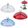 Outdoor Baffle for Bird Feeder Clear Bird Feeder Protective Dome Hanging Hummingbird Feeders Guard