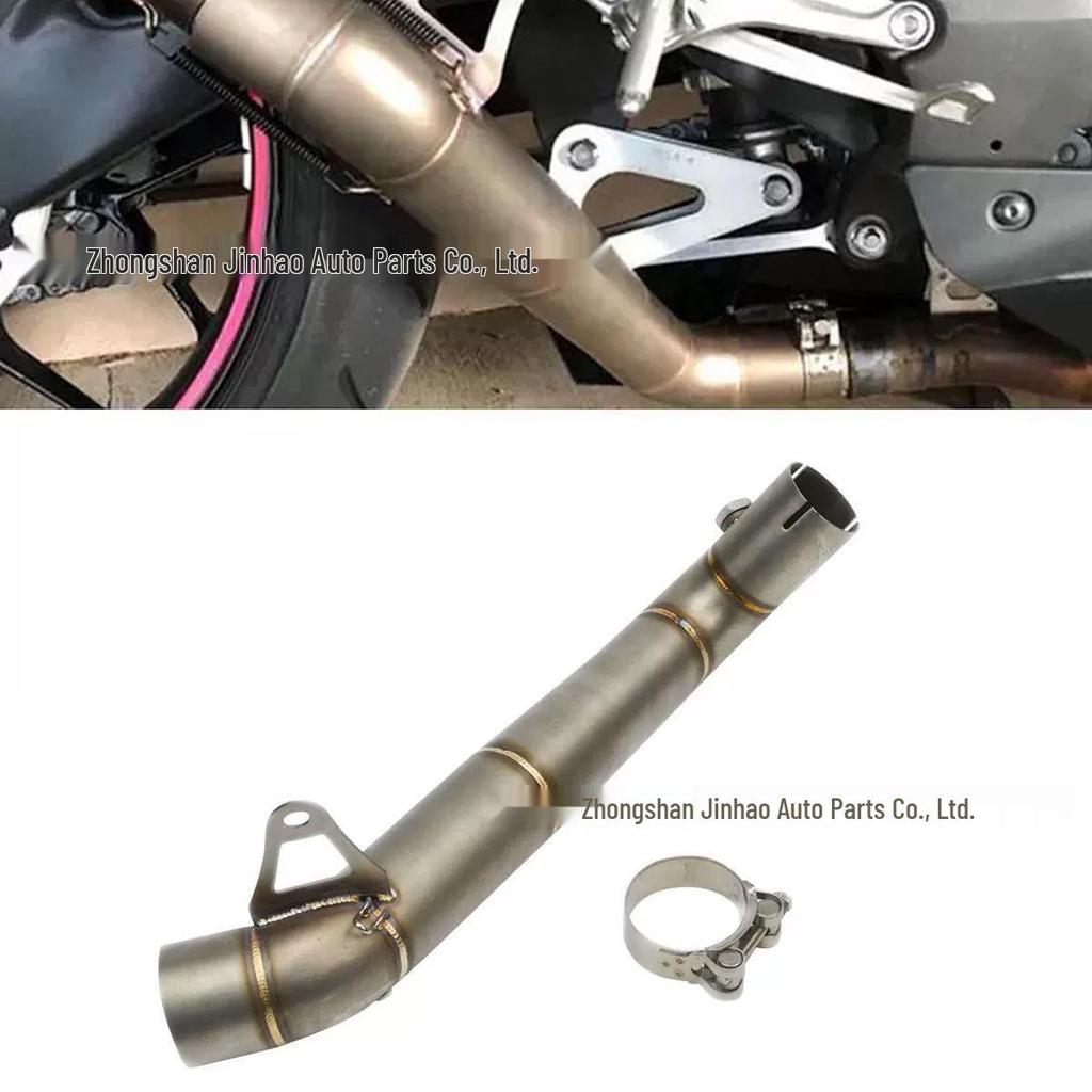 CBR1000 Stainless Steel Mid-Pipe for Motorcycle Exhaust Modification (2008-2016)