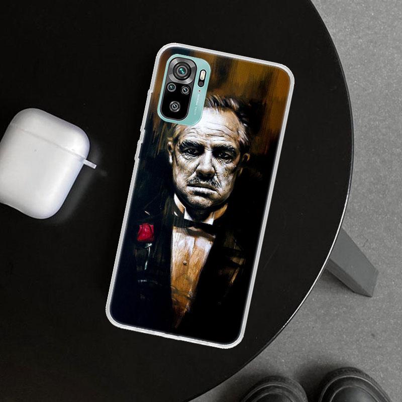 The Godfather TV Phone Case Cover for Xiaomi Redmi Note 15 14 13 12 11 Pro Plus 14S 12S 11S 11T 11E 10S 10 Customized Fundas Red