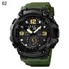 Cool Outdoor Shockproof Plastic Men's Watch Large Dial Sports Pin Buckle Digital Display Synchronous Machine Electronic Watch