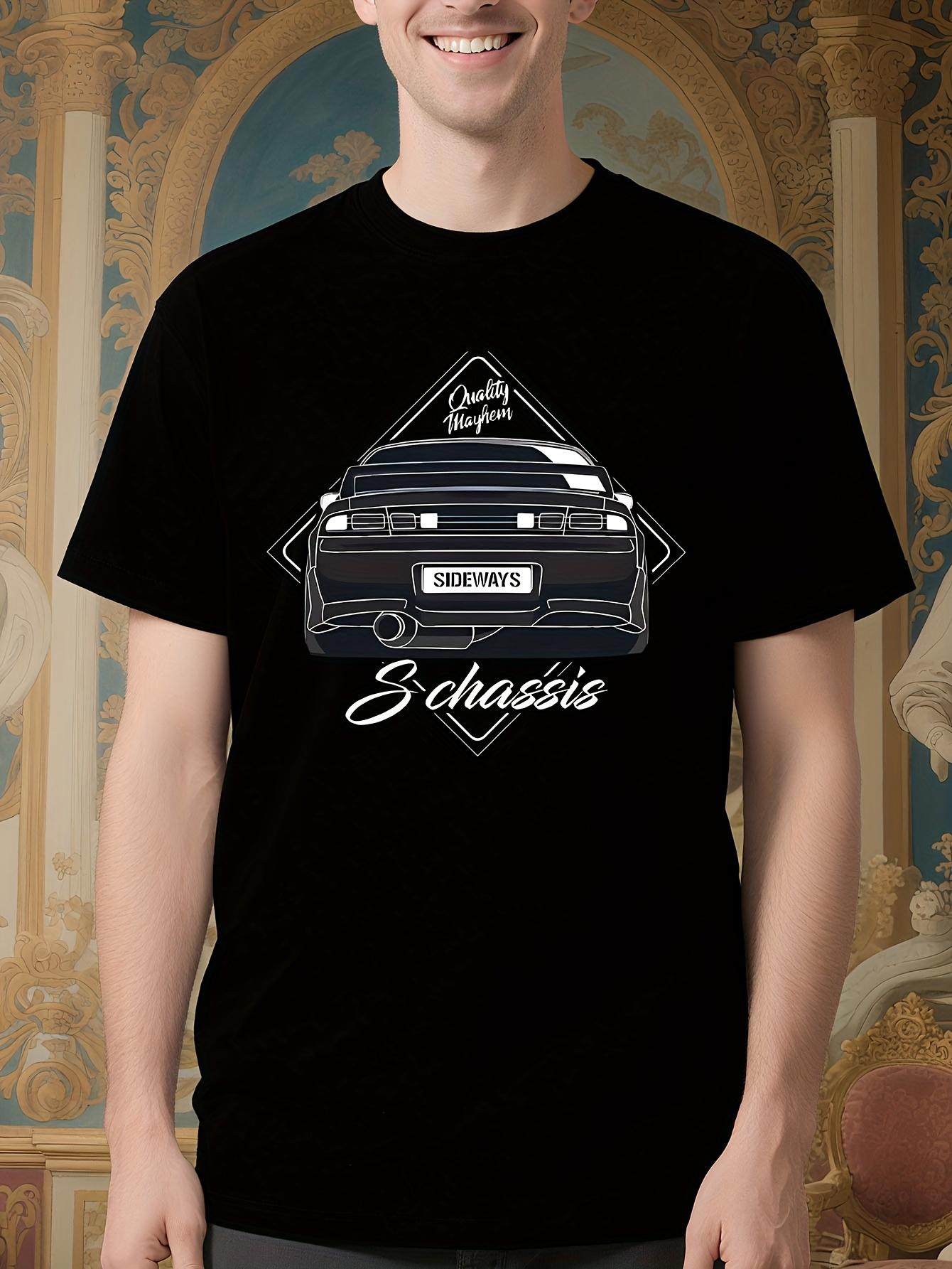 S14 240Sx with Custom Animal Prints for Boys T-shirt XL