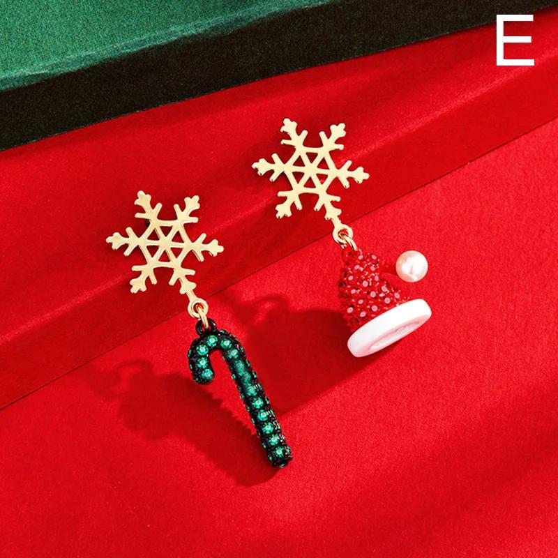 Trendy Statement Kerstboom Oorbellen Voor Vrouwen Kerstman Sneeuwpop Drop Dangle Oorbellen Sieraden Kerstcadeaus