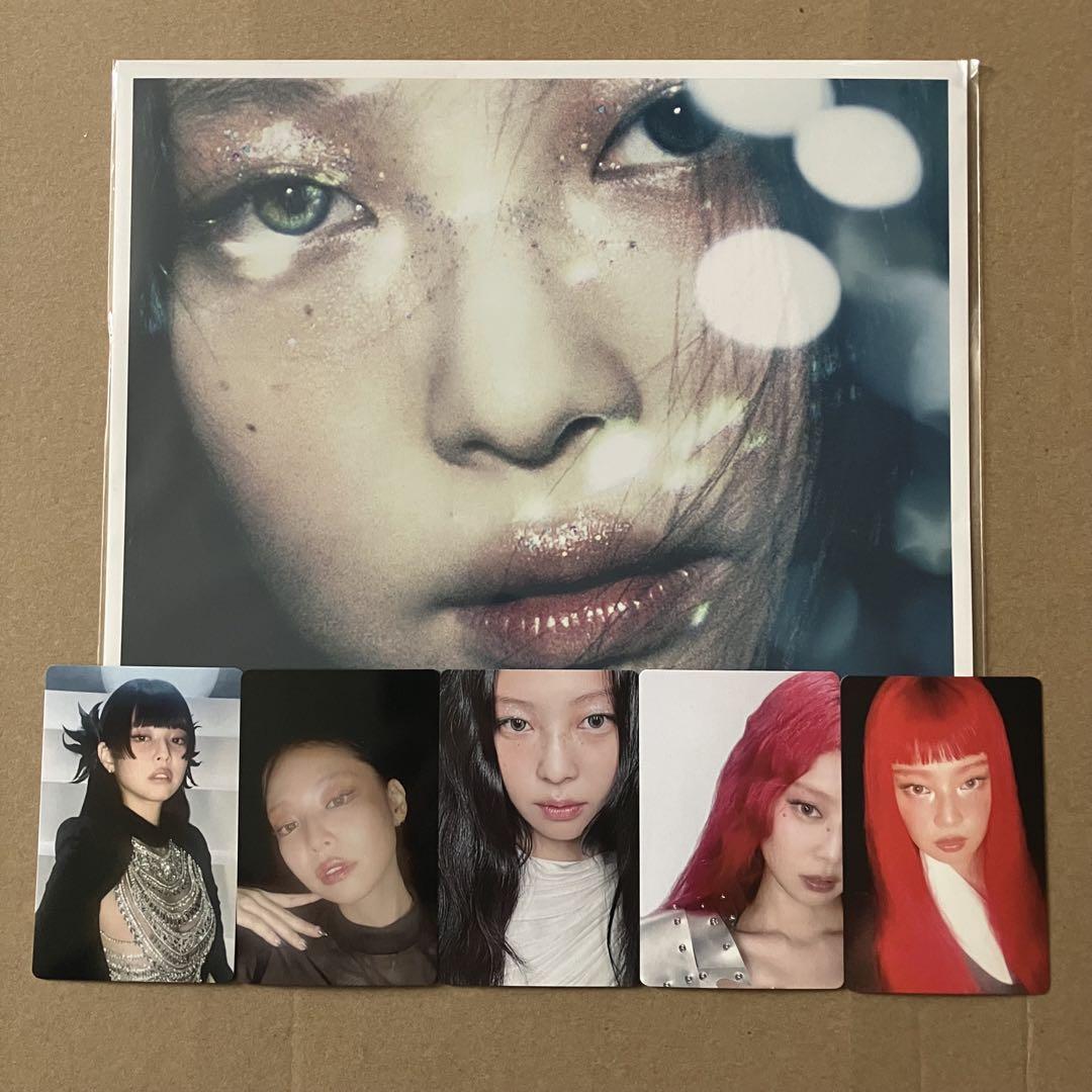

[USED] BLACKPINK JENNIE Ruby Japanese Edition Bonus Items (6 Items)