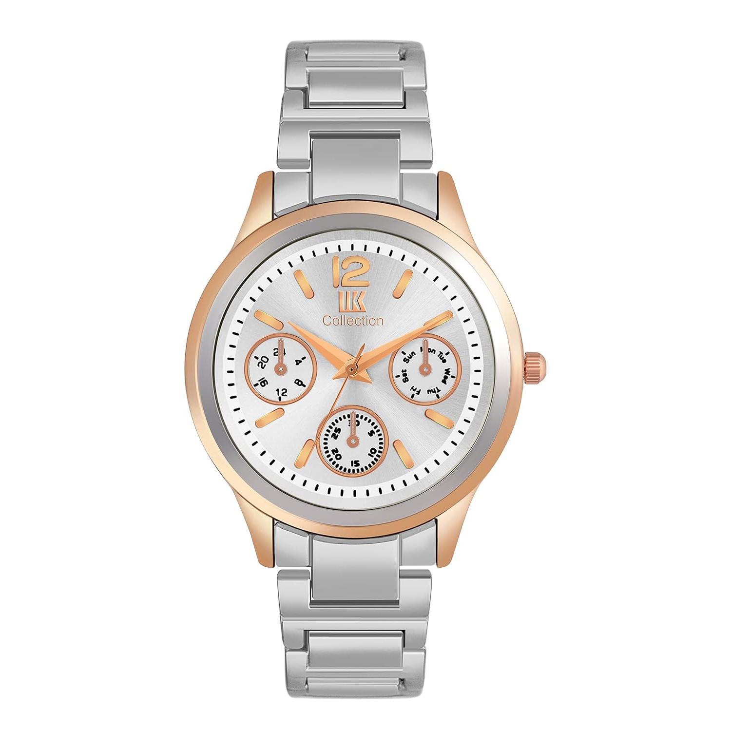 

Часы для женщин Женские часы с цепочкой из нержавеющей стали и бриллиантовым циферблатом – водонепроницаемые женские часы