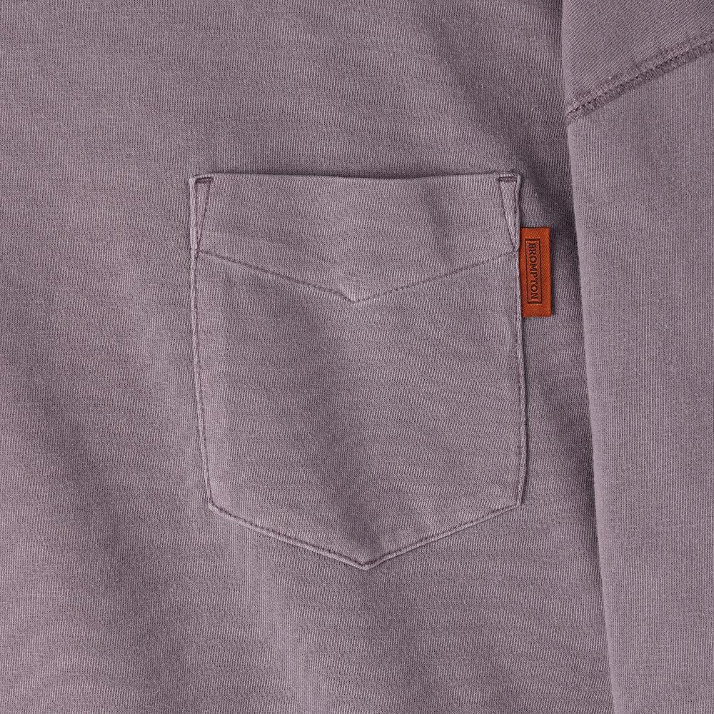 BROMPTON LONDON Pigment Long Sleeve T-Shirt - Purple (P253Uts403)