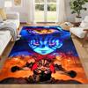 Akaza Demon Slayer Carpet Door Mat for Living Room or Bedroom Protective Mat Under Chair Office Decoration Christmas Gift Birthday Present