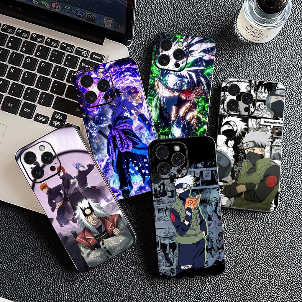 Sasuke Uchiha Jiraiya Kakashi Narutos Phone Case for Motorola Moto Edge 70 60 Fusion NEO Pro G56 G96 G04 G05 20 G Stylus Cover