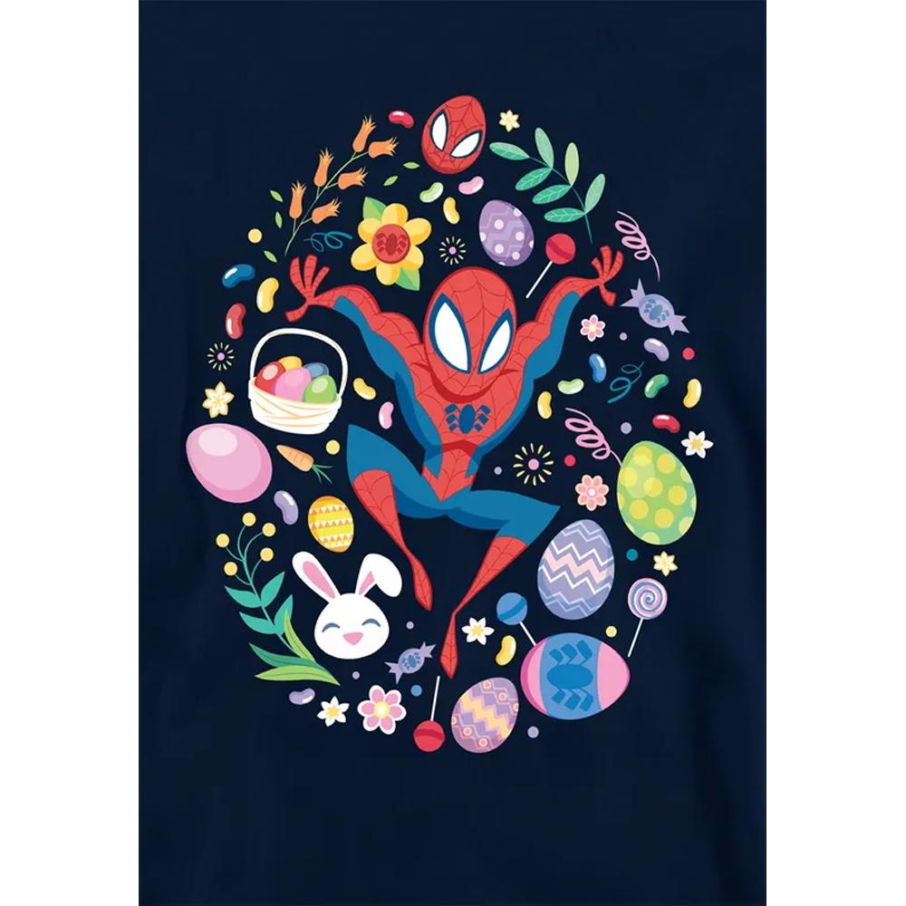 Spider-Man Childrens/Kids Circle Easter Hoodie