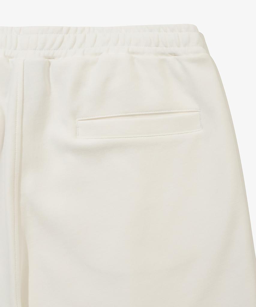 NEW ERA Wide Sweat Half Pants Off White 14954600