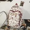 Schoolbag1011 College Student School Bag High School High Capacity Backpack Travel ins Versatile Durable Computer Backpack ins Wind