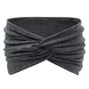Women's Elastic Cross Super Wide Headband for Yoga, Running, and Sports
