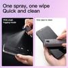 1 Pack Screen Cleaner,3-in-1 Touchscreen Mist Cleaner Spray and Microfiber Cloth,Built-in Cleaning Solution,(Excluding Solution)