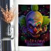 Terror Clássico K-Killer Klowns Filme Tapeçaria Colorida Pendurada na Parede Barata Pendurada na Parede Hippie Mandala Boêmio Pendurado na Parede