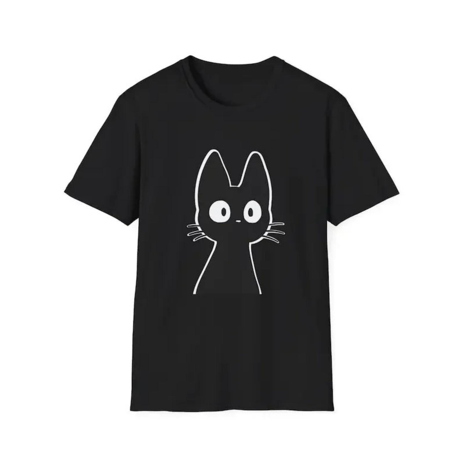 

Cat T-shirt Cute Japanese Cat Pattern T-shirt Gift for Friends Women Clothing Y2k Clothes Kawaii Vintage Clothes Aesthetic XXXXXL різнокольоровий