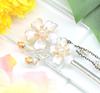 [Miaomyao] Miaomyao Hairpin (Kanzashi) - Single Hairpin for Japanese Traditional Clothing (Tomesode, Kimono, Etc.) - Metal, Antique Style, Cubic