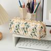 Dustproof Embroidered Cosmetic Bag Large Capacity Pencil Case Simple Cosmetic Storage Bag  Travel