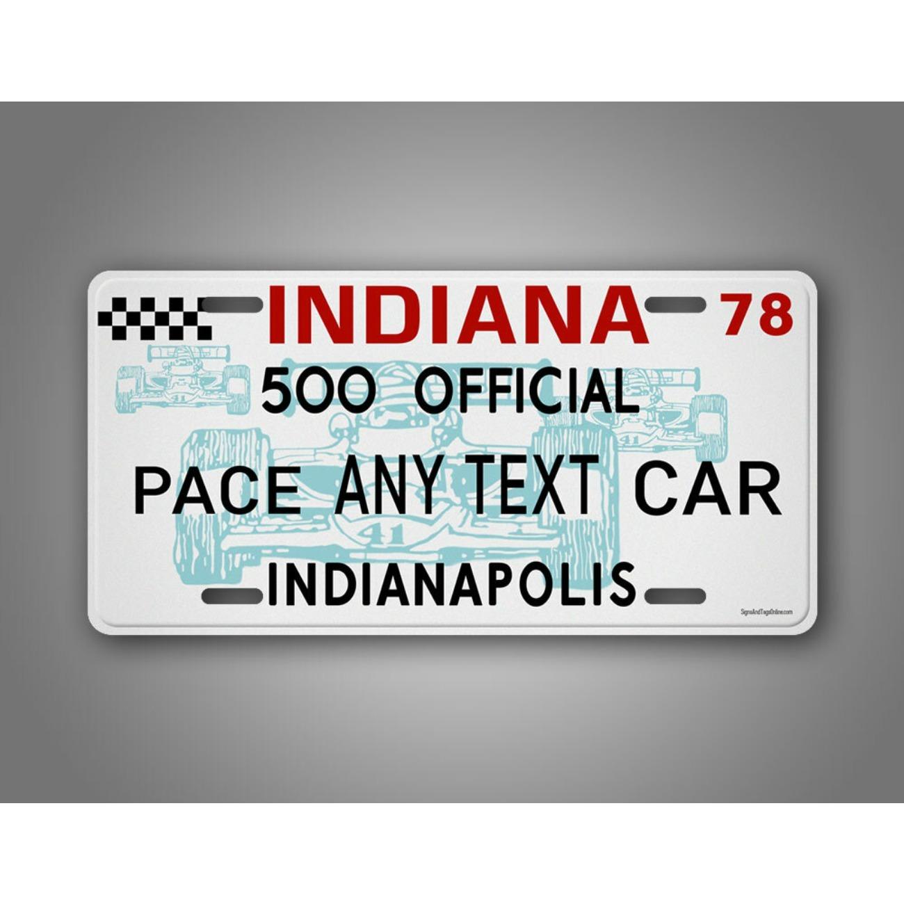 Personalized Indianapolis Antique Metal Sign Decorative Plaque Home Decor белый