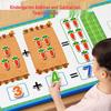 Children's Math Teaching Aids: Ten-Frame Addition & Subtraction Puzzle Toy for Kindergarten