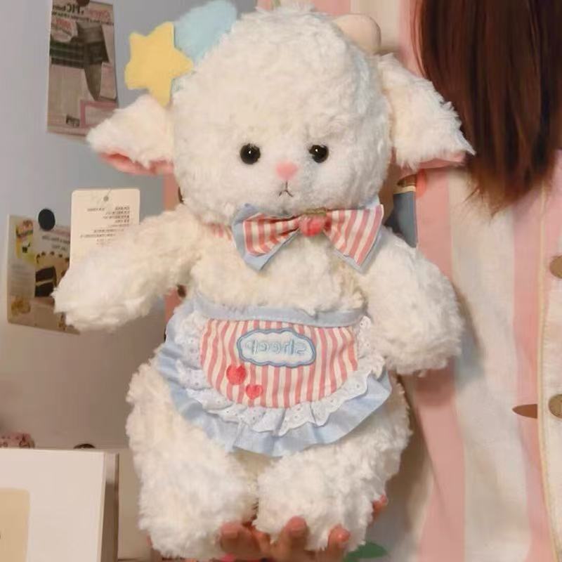 

Нова мила лялька ягня 8 дюймів плюшева іграшка ягня подарунок на День святого Валентина для дівчини 23Cm 0.15kg