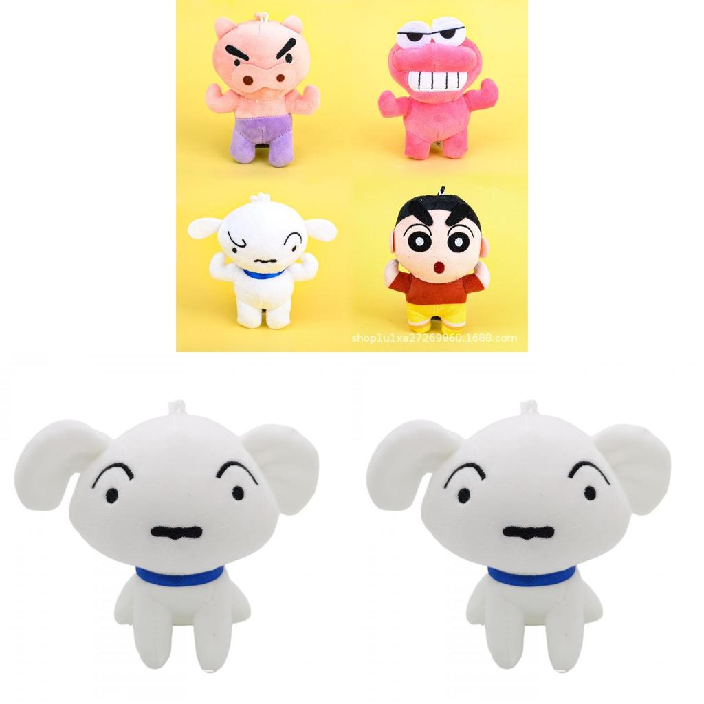 Crayon Shinchan Plush Keychain With Soft Crystal Plush For Girls Gift Collection